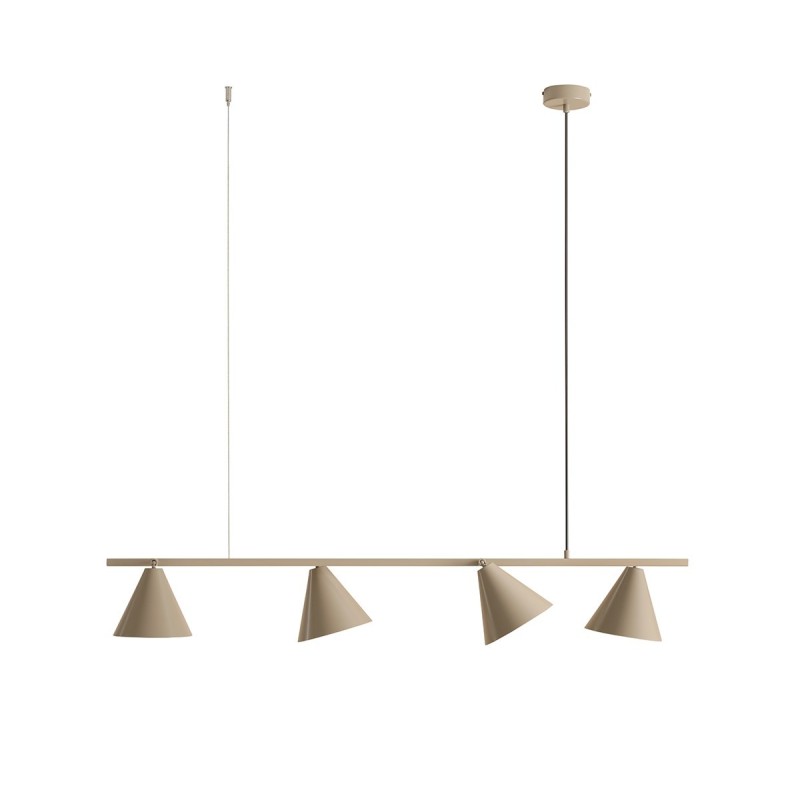 Pakabinamas šviestuvas FORM 4 BEIGE 4xE27 Geležis (1108L17)
