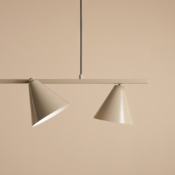 Pakabinamas šviestuvas FORM 4 BEIGE 4xE27 Geležis (1108L17)