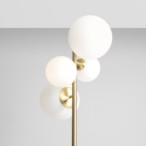 Toršeras BLOOM BRASS 2xE14 / 2xE27 Geležis, Stiklas (1091A40)