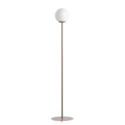 Toršeras PINNE BEIGE 1xE27 Geležis, Stiklas (1080A17)