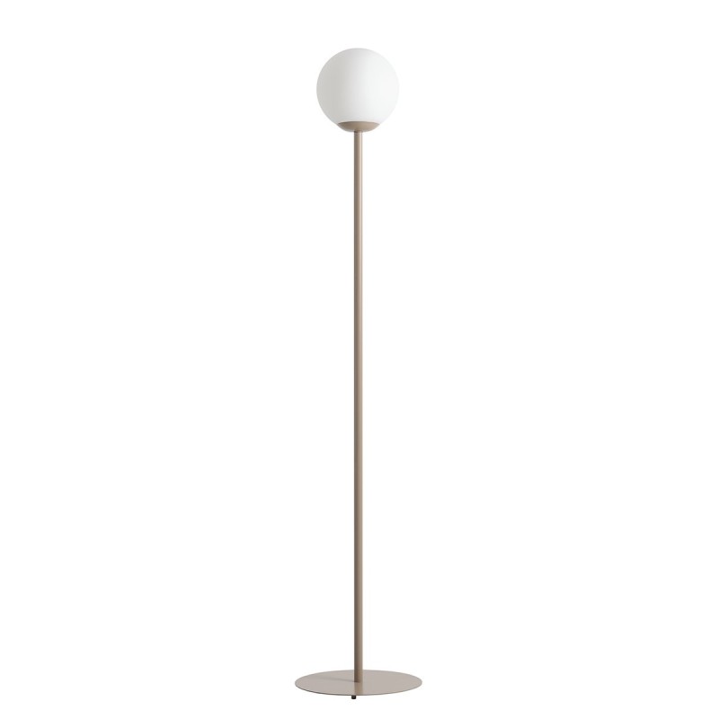 Toršeras PINNE BEIGE 1xE27 Geležis, Stiklas (1080A17)