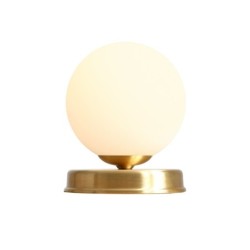 Stalinis šviestuvas BALL BRASS S 1xE14 Geležis, Stiklas (1076B40_S)