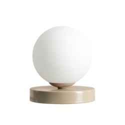 Stalinis šviestuvas BALL BEIGE S 1xE14 Geležis, Stiklas (1076B17_S)