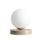 Stalinis šviestuvas BALL BEIGE S 1xE14 Geležis, Stiklas (1076B17_S)