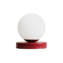 Stalinis šviestuvas BALL Raudonas WINE S 1xE14 Geležis, Stiklas (1076B15_S)