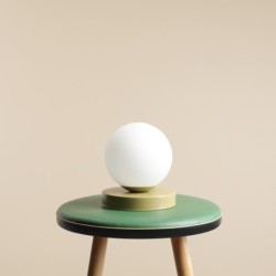Stalinis šviestuvas BALL PISTACHIO S 1xE14 Geležis, Stiklas (1076B12_S)