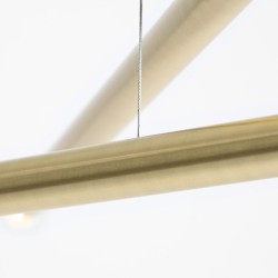 Pakabinamas šviestuvas TUBO 8 BRASS 8xE14 Geležis (1072P40)