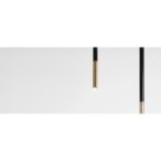 Lubinis šviestuvas STICK Juodas M 1xG9 Geležis (1067PL_G1_M)