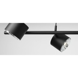 Lubinis šviestuvas BOT 3 Juodas 3xGU10 Geležis (1047PL_E)