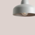 Pakabinamas šviestuvas COMO Pilkas 1xE27 Geležis (946G22)