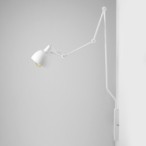 Sieninis šviestuvas AIDA Baltas 1xE27 Geležis (814C1)