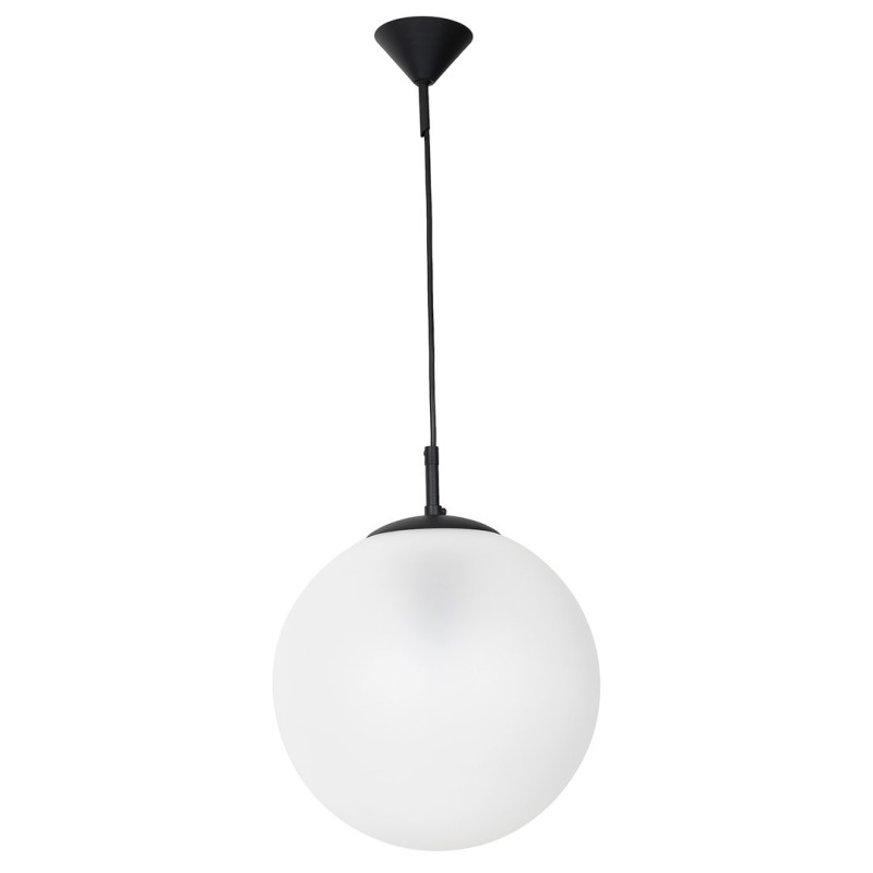 Pakabinamas šviestuvas GLOBUS Baltas MAT 1xE27 Geležis, Stiklas (562G6)