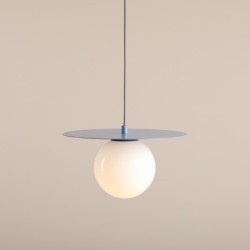 Pakabinamas šviestuvas LOOP DUSTY Mėlynas S 1xE14 Geležis, Stiklas (1125G16_S)