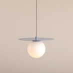 Pakabinamas šviestuvas LOOP DUSTY Mėlynas S 1xE14 Geležis, Stiklas (1125G16_S)