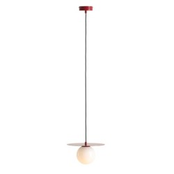 Pakabinamas šviestuvas LOOP Raudonas WINE S 1xE14 Geležis, Stiklas (1125G15_S)