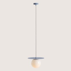 Pakabinamas šviestuvas LOOP DUSTY Mėlynas M 1xE27 Geležis, Stiklas (1125G16_M)
