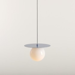 Pakabinamas šviestuvas LOOP DUSTY Mėlynas M 1xE27 Geležis, Stiklas (1125G16_M)