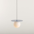 Pakabinamas šviestuvas LOOP DUSTY Mėlynas M 1xE27 Geležis, Stiklas (1125G16_M)