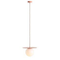 Pakabinamas šviestuvas LOOP CORAL M 1xE27 Geležis, Stiklas (1125G11_M)