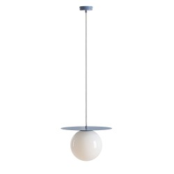 Pakabinamas šviestuvas LOOP DUSTY Mėlynas L 1xE27 Geležis, Stiklas (1125G16_L)