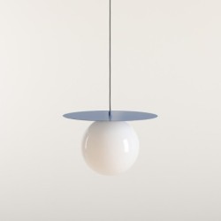 Pakabinamas šviestuvas LOOP DUSTY Mėlynas L 1xE27 Geležis, Stiklas (1125G16_L)
