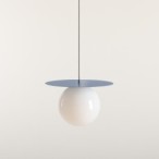 Pakabinamas šviestuvas LOOP DUSTY Mėlynas L 1xE27 Geležis, Stiklas (1125G16_L)