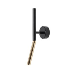 Sieninis šviestuvas STICK Juodas 1xG9 Geležis (1067C1)