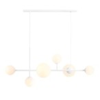 Pakabinamas šviestuvas DIONE 6 WHITE (LISTWA) 4xE14 / 2xE27 Geležis, Stiklas (1092K_2)