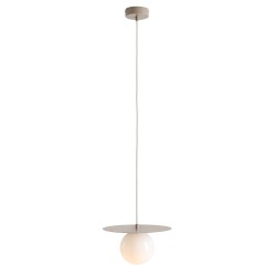 Pakabinamas šviestuvas LOOP BEIGE S 1xE14 Geležis, Stiklas (1125G17_S)