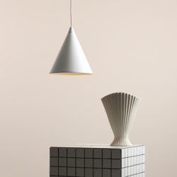 Pakabinamas šviestuvas FORM WHITE 1xE27 Geležis (1108G)