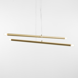 Pakabinamas šviestuvas TUBO 4 BRASS 4xE14 Geležis (1072L40)