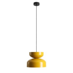 Pakabinamas šviestuvas TULA DARK MUSTARD (30 + 23) 1xE27 Geležis (1132G14_14_C)