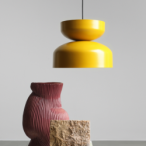 Pakabinamas šviestuvas TULA DARK MUSTARD (30 + 23) 1xE27 Geležis (1132G14_14_C)