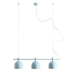 Pakabinamas šviestuvas BERYL 3 BABY BLUE 3xE27 Geležis (976E_29)