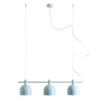 Pakabinamas šviestuvas BERYL 3 BABY BLUE 3xE27 Geležis (976E_29)