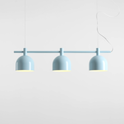 Pakabinamas šviestuvas BERYL 3 BABY BLUE 3xE27 Geležis (976E_29)