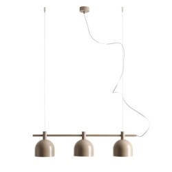 Pakabinamas šviestuvas BERYL 3 BEIGE 3xE27 Geležis (976E_17)