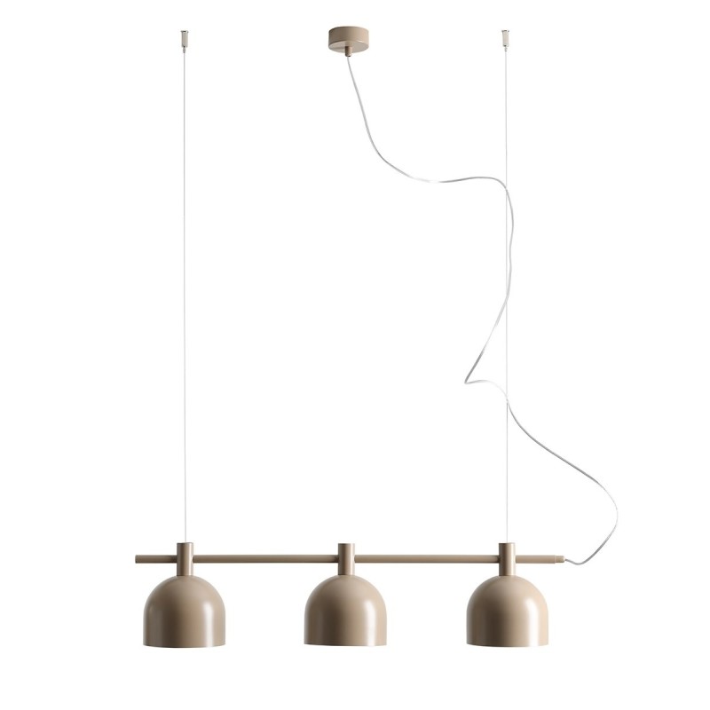 Pakabinamas šviestuvas BERYL 3 BEIGE 3xE27 Geležis (976E_17)