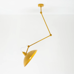 Lubinis šviestuvas MELOS MUSTARD 1xE27 Geležis (808PL_G14)