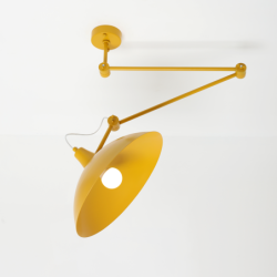 Lubinis šviestuvas MELOS MUSTARD 1xE27 Geležis (808PL_G14)