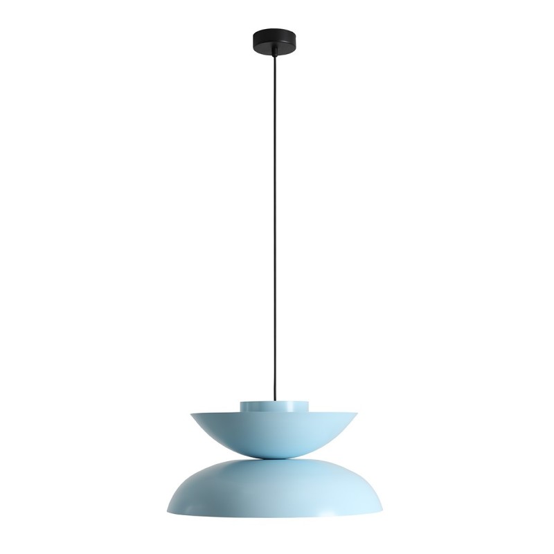 Pakabinamas šviestuvas MILLO DARK BABY BLUE (47+ 37+ 15) 1xE27 Geležis (1146G29_29_29_C)