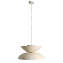 Pakabinamas šviestuvas MILLO LIGHT CREAM (47+ 37+ 15) 1xE27 Geležis (1146G9_9_9_J)