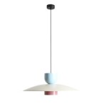 Pakabinamas šviestuvas NUTTA DARK CREAM + BABY PINK + BABY BLUE (65+ 15+ 15) 1xE27 Geležis (1145G9_18_29_C)