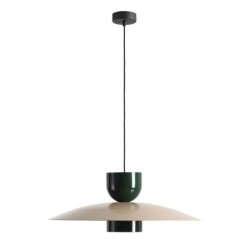Pakabinamas šviestuvas NUTTA DARK BEIGE+ DEEP GREEN + DEEP GREEN (65+ 15 + 15) 1xE27 Geležis (1145G17_23_23_C)