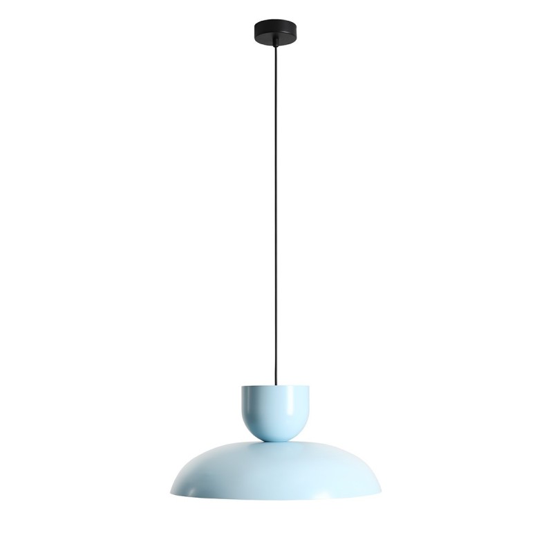 Pakabinamas šviestuvas ELLA DARK BABY BLUE (47 + 15) 1xE27 Geležis (1144G29_29_C)