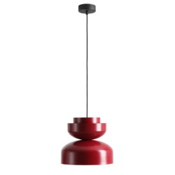 Pakabinamas šviestuvas DALIA RED WINE(30 + 23 + 15) 1xE27 Geležis (1139G15_15_15_C)