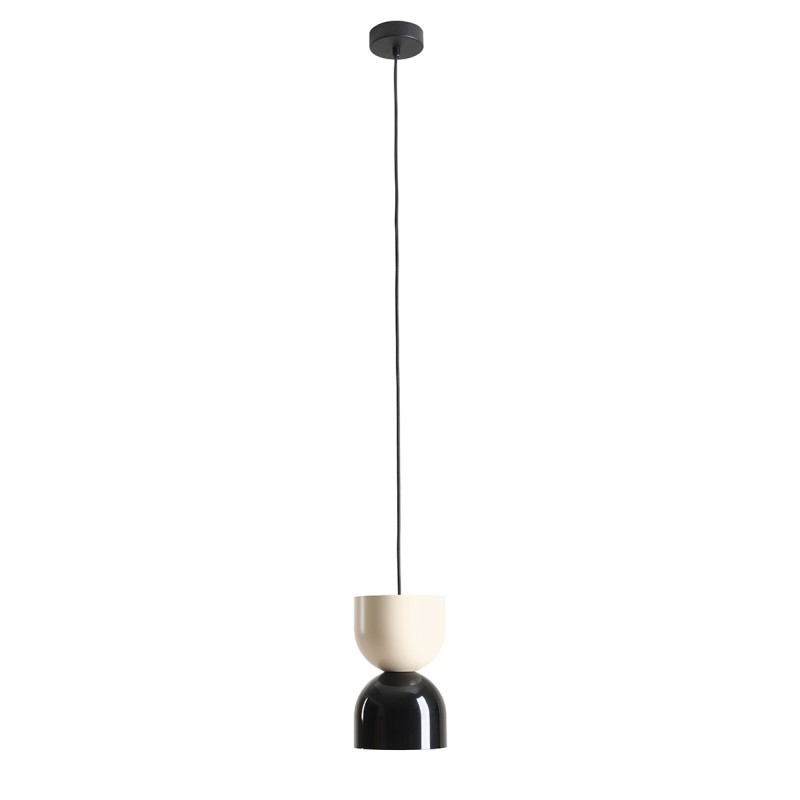 Pakabinamas šviestuvas LUI BLACK + CREAM (15 + 15) 1xE27 Geležis (1133G1_9_C)