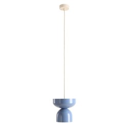 Pakabinamas šviestuvas API DUSTY BLUE (30 + 15) 1xE27 Geležis (1131G16_16_J)