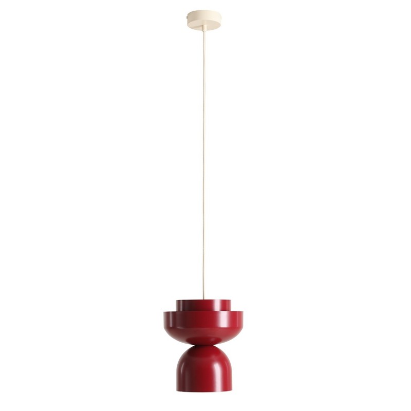 Pakabinamas šviestuvas ULIA LIGHT RED WINE (23 + 15 + 15) 1xE27 Geležis (1130G15_15_15_J)