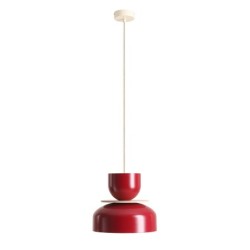 Pakabinamas šviestuvas UTO LIGHT RED WINE + RED WINE (30 + 15 + WOOD) 1xE27 Geležis (1129G15_15_J)